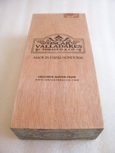 Load image into Gallery viewer, Oscar Valladares 2012 Barber Pole Lanceros Empty Cigar Box