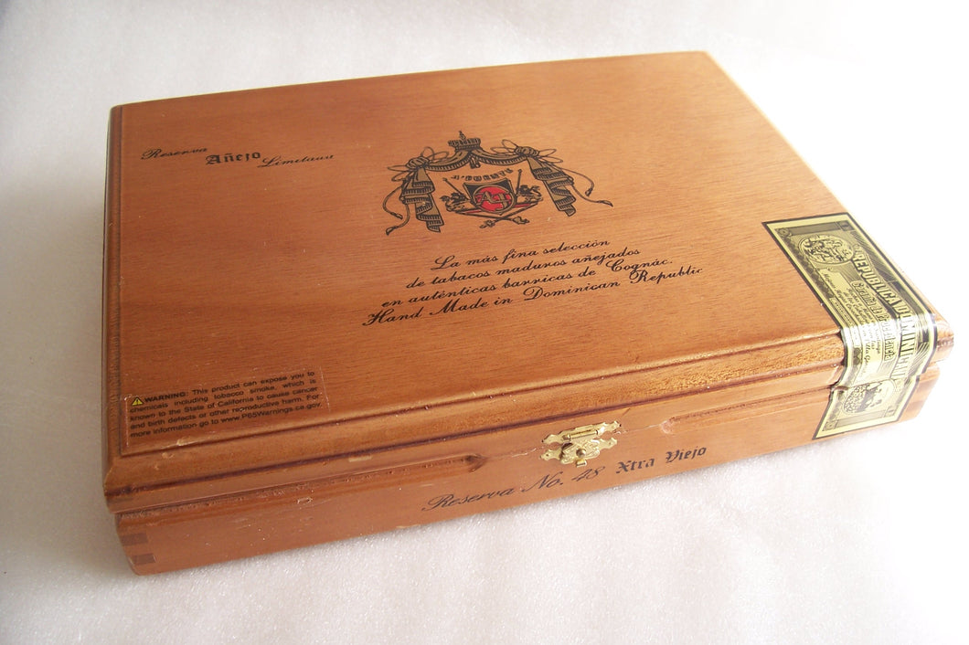 Arturo Fuente Reserva Anejo Limitada No. 48 Maduro Empty Cigar Box