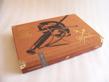 Load image into Gallery viewer, Montecristo Espada Magnum Suede-Covered Empty Cigar Box
