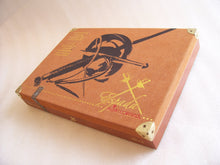 Load image into Gallery viewer, Montecristo Espada Magnum Suede-Covered Empty Cigar Box
