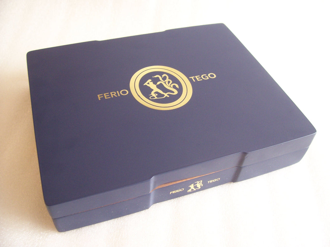 Ferio Tego Empty Cigar Box Travel Humidor