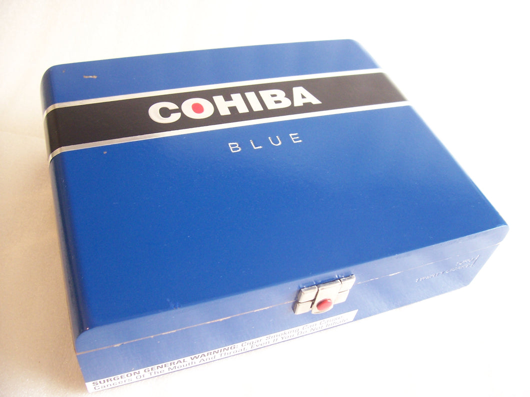 Cohiba Blue Toro Empty Cigar Box
