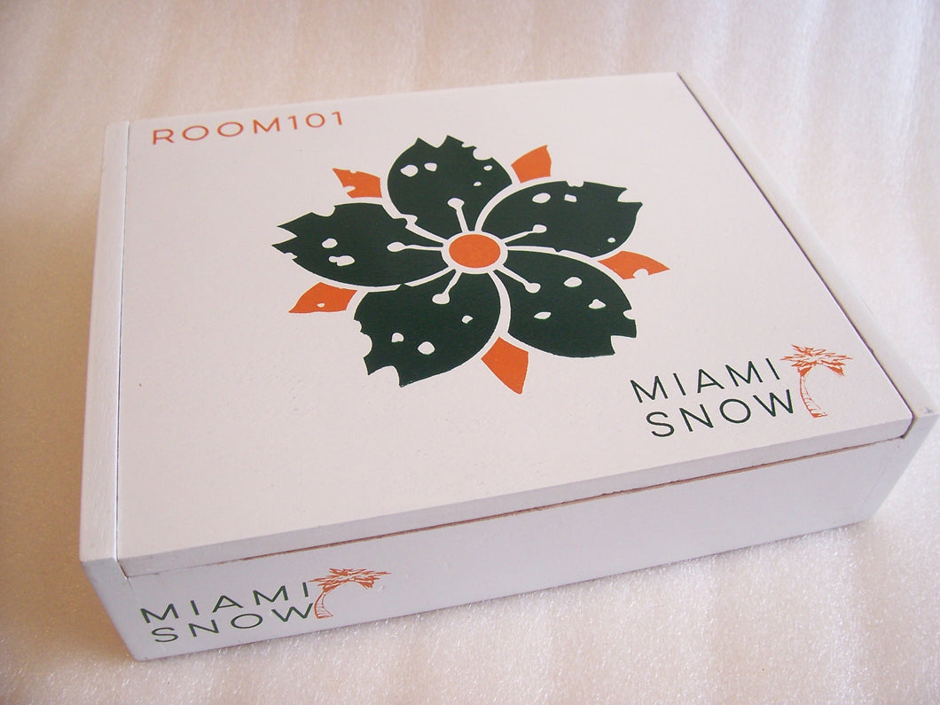 Room 101 Miami Snow Toro Empty Cigar Box