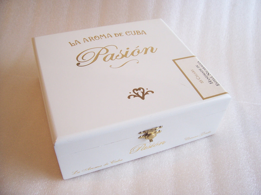Ashton La Aroma de Cuba Pasion Corona Gorda Empty Cigar Box