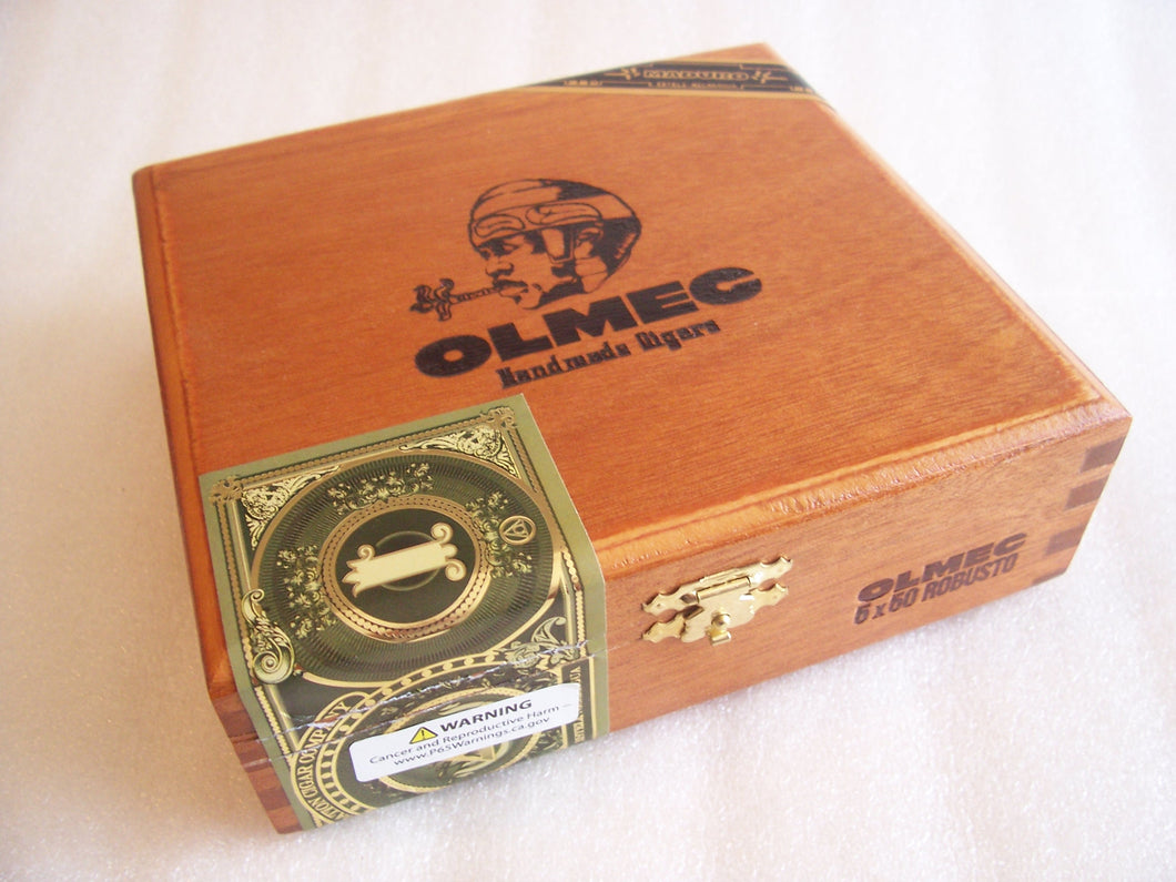 Foundation Olmec Robusto Maduro Empty Cigar Box