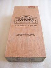 Load image into Gallery viewer, Oscar Valladares 2012 Barber Pole Lanceros Empty Cigar Box
