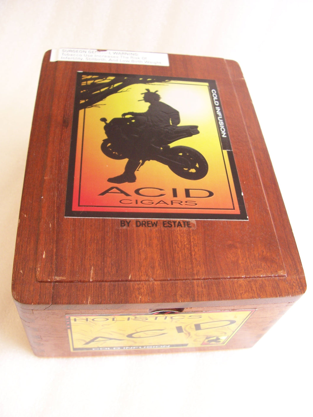 Drew Estate Holistics Acid Cold Infusion Empty Cigar Box