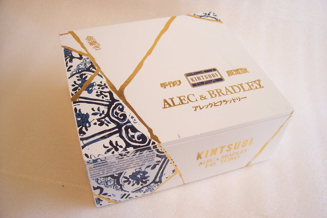 Alec & Bradley Kintsugi Toro Empty Cigar Box