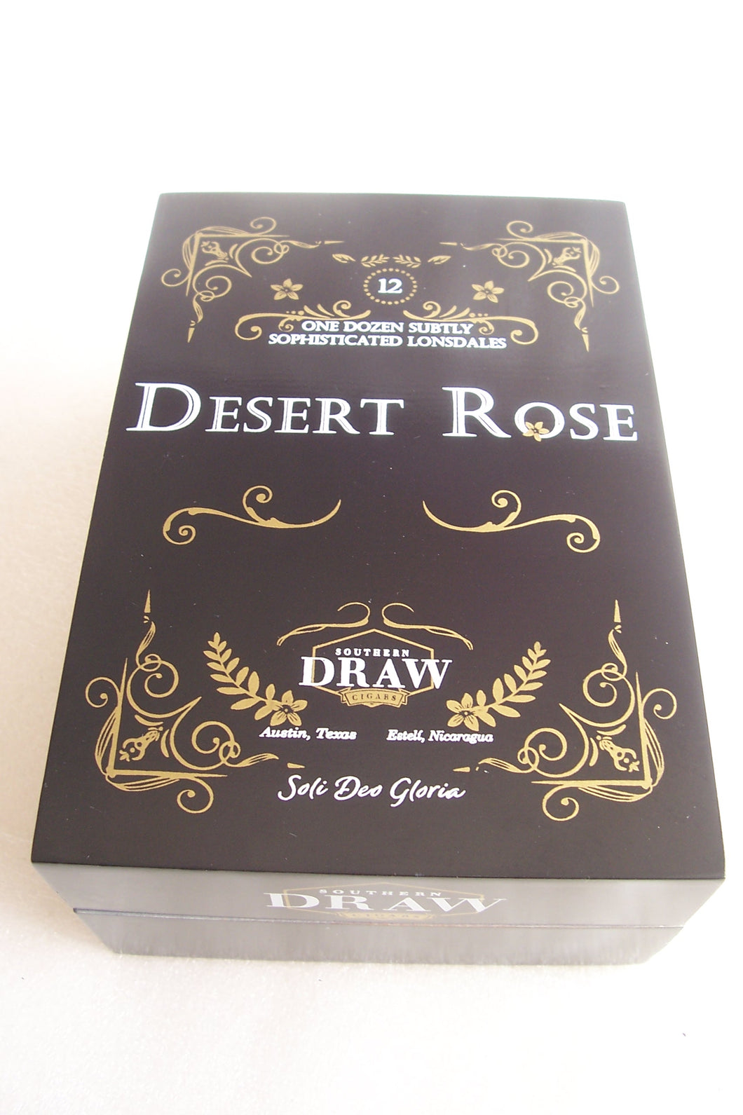 Southern Draw Rose of Sharon Desert Rose Lonsdales Empty Cigar Box